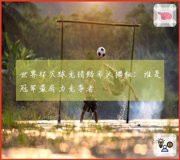 世界杯买球竞猜赔率大揭秘：谁是冠军最有力竞争者